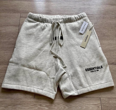 Essentials Fear of God SweatShorts SS22 — Light Oatmeal