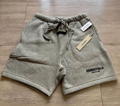Essentials Fear of God SweatShorts SS22 — Dark Oatmeal