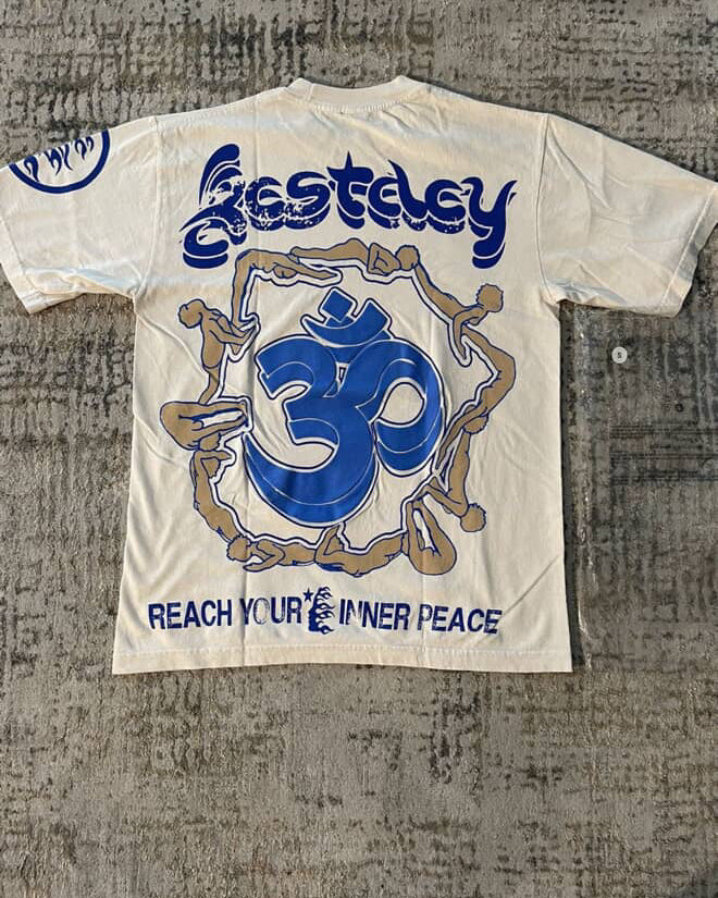 HELLSTAR *Yoga Enlightenment* Tee-Shirt -Cream