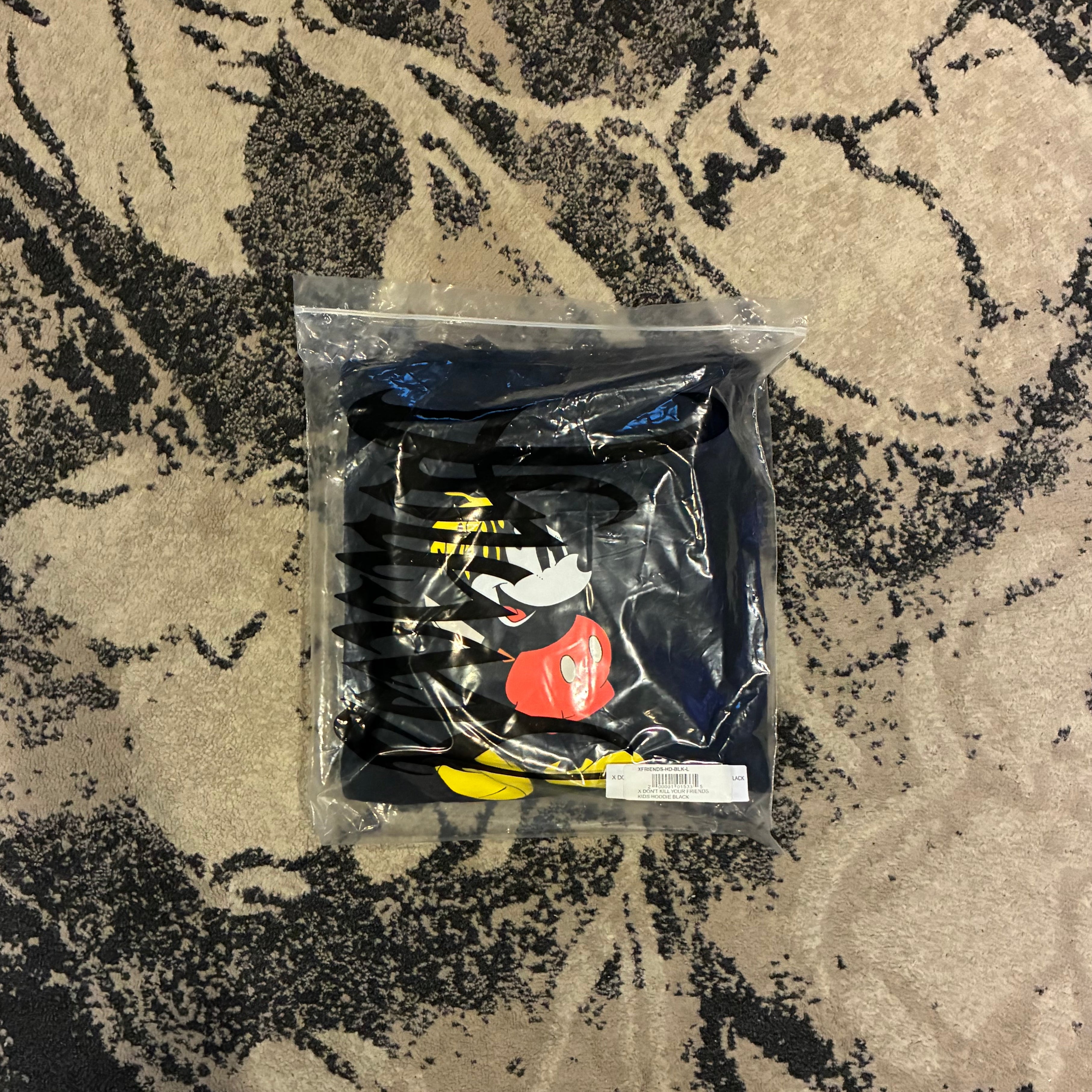 REVENGE *DONT KILL YOUR FRIENDS KIDS* Hoodie -Black