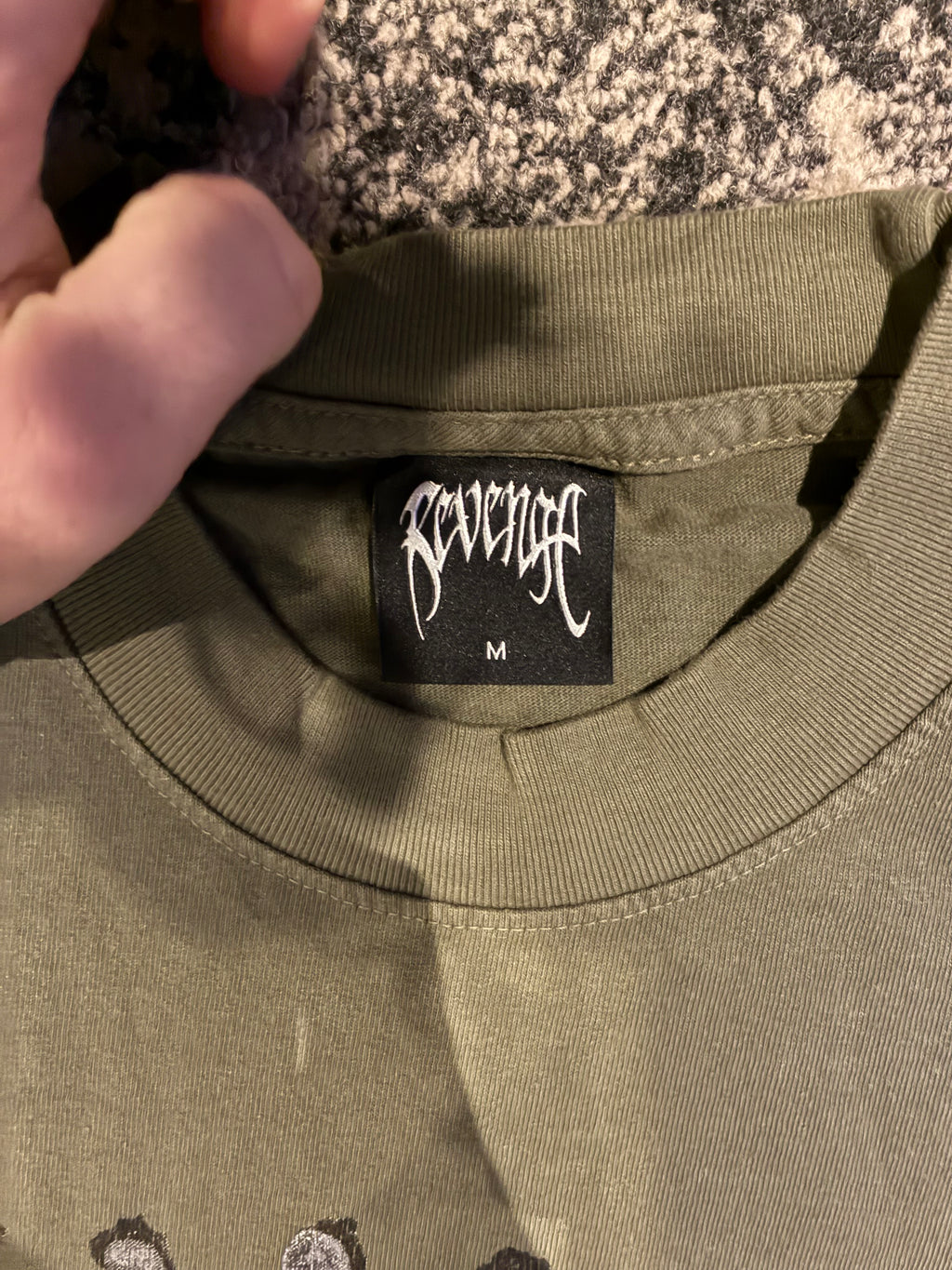 REVENGE *Closer To God* Tee-Shirt -Army Green