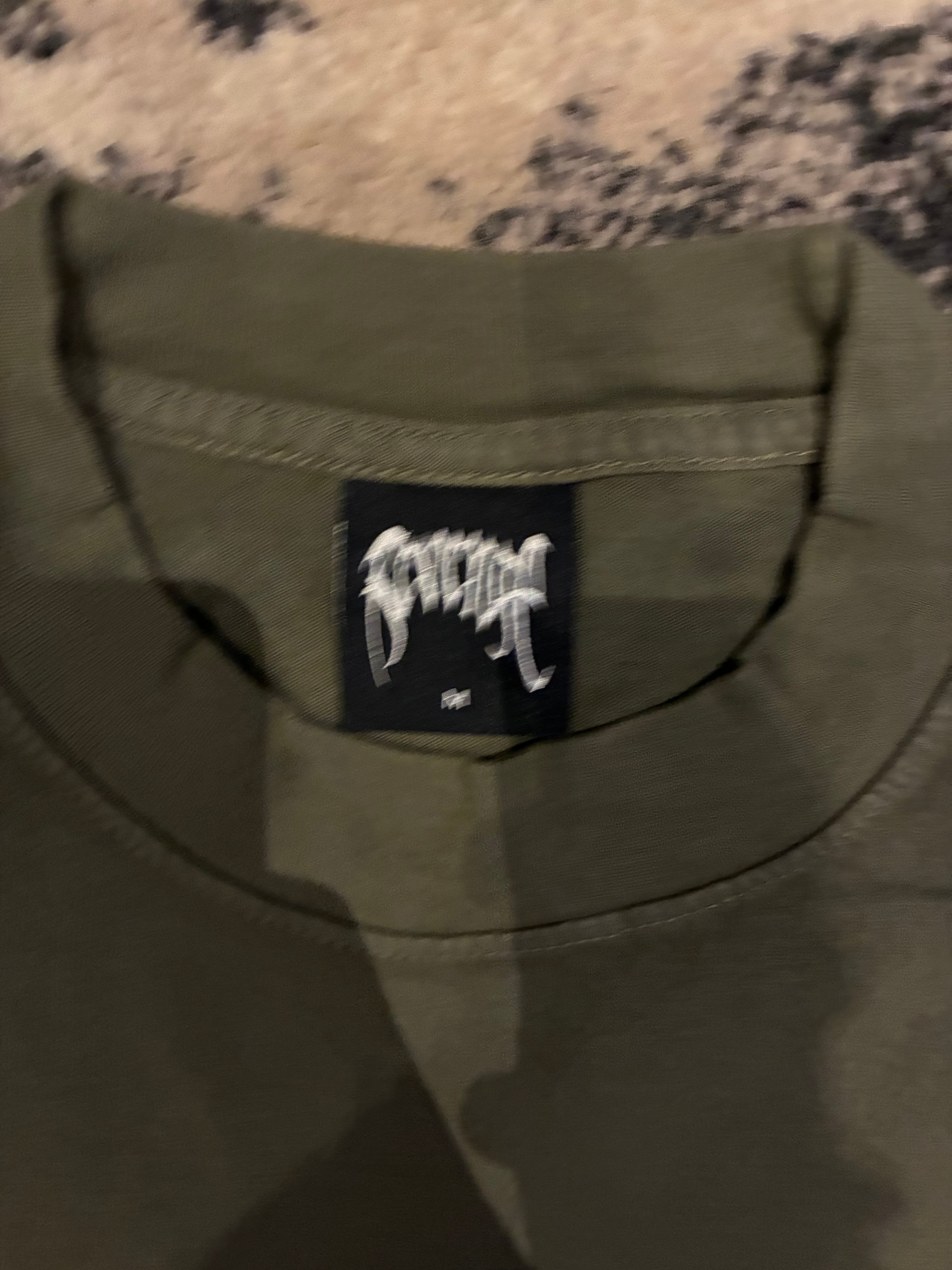 REVENGE Paralysis Tee-Shirt -Army Green